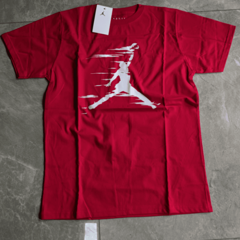 Remera Jordan Jumpman Glitch - Roja