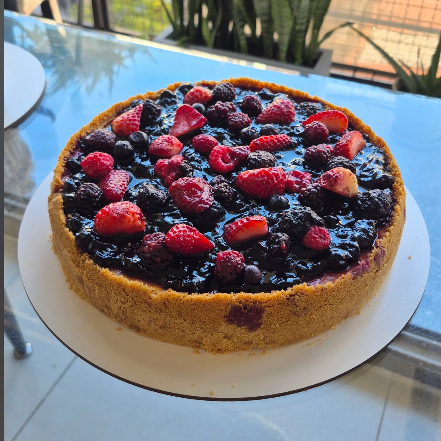 Cheescake de Frutos Rojos (3)