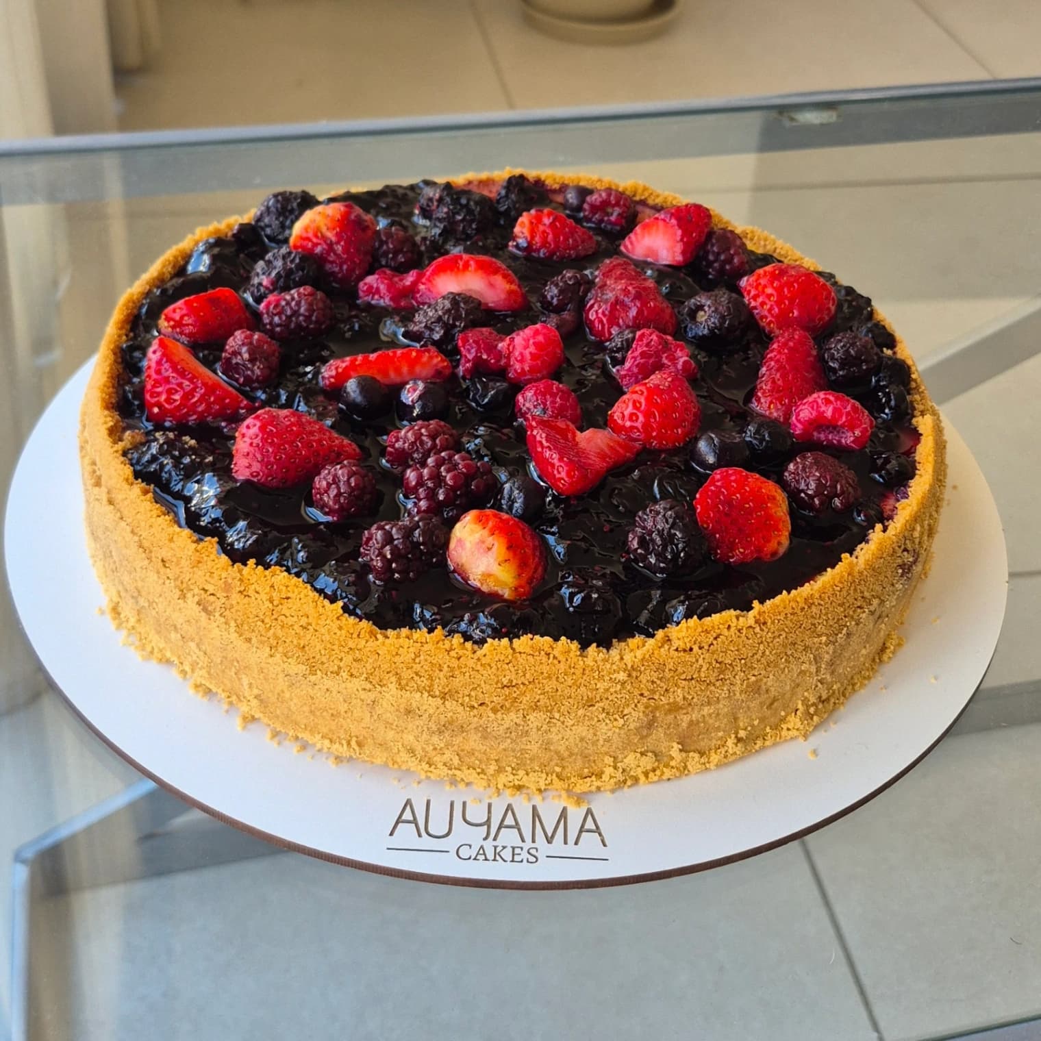Cheescake de Frutos Rojos (2)