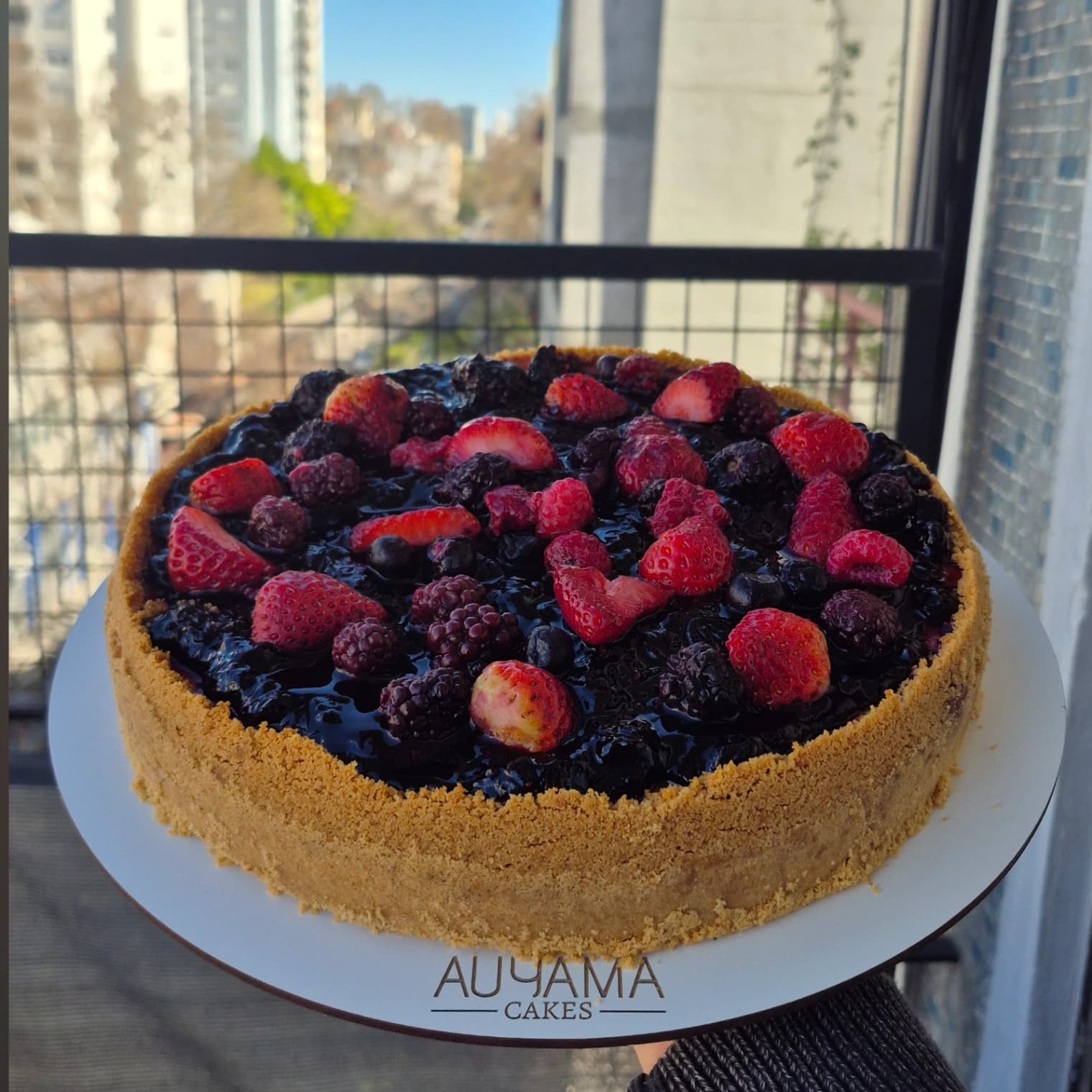 Cheescake de Frutos Rojos (5)