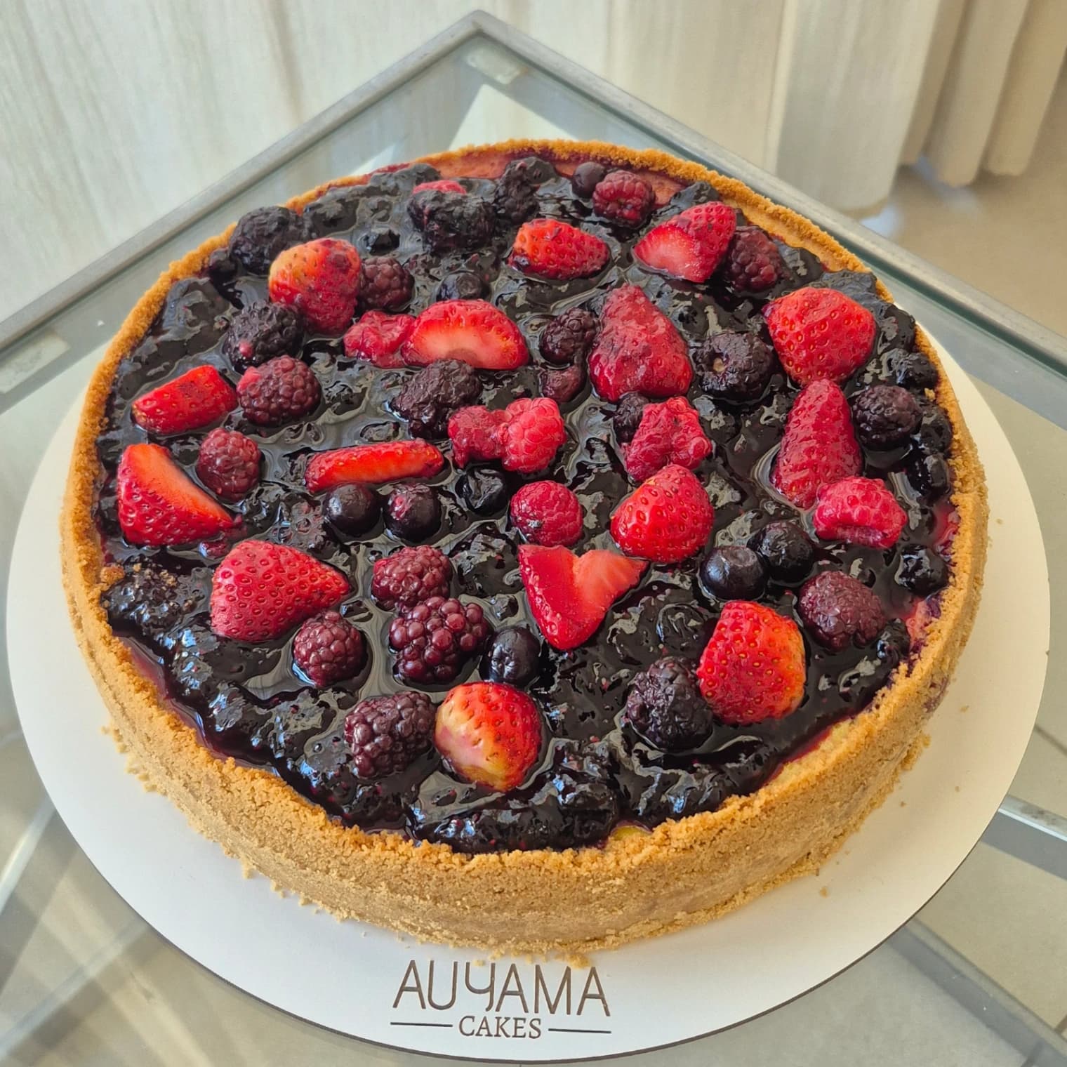 Cheescake de Frutos Rojos